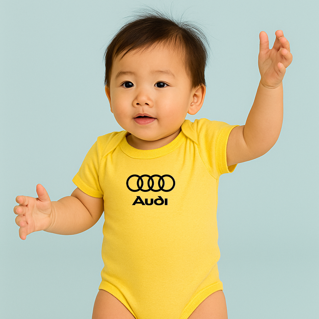 Audi car Baby Romper Onesie
